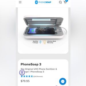 UV Phone Sanitizer and Charger